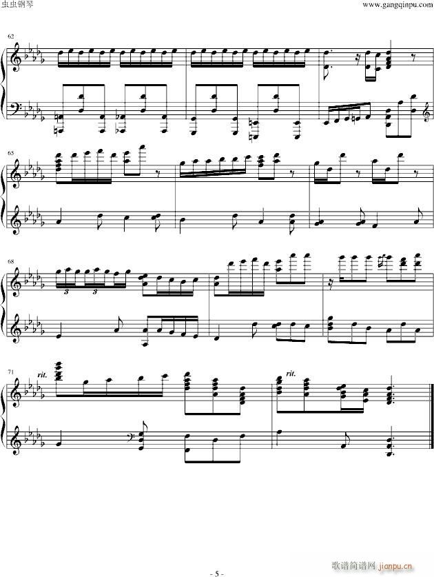 Homecoming(钢琴谱)5