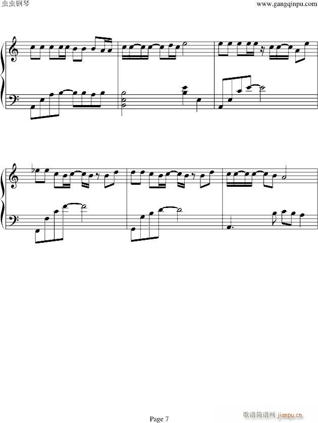 MAMA(钢琴谱)7