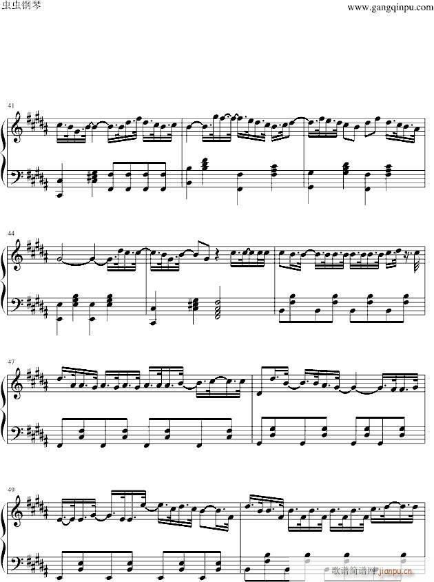 Jason Mraz(钢琴谱)5