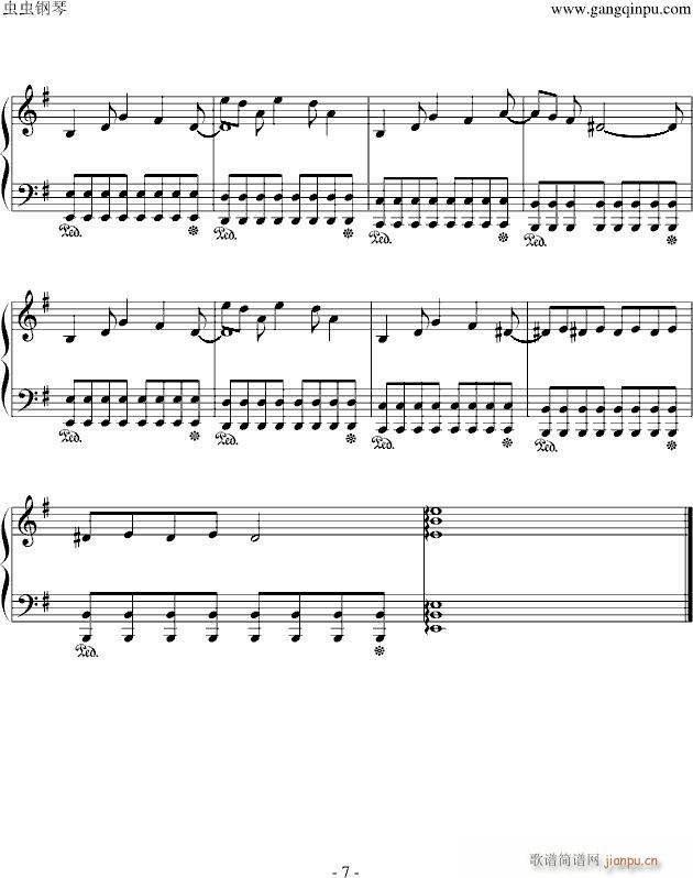 again(钢琴谱)7
