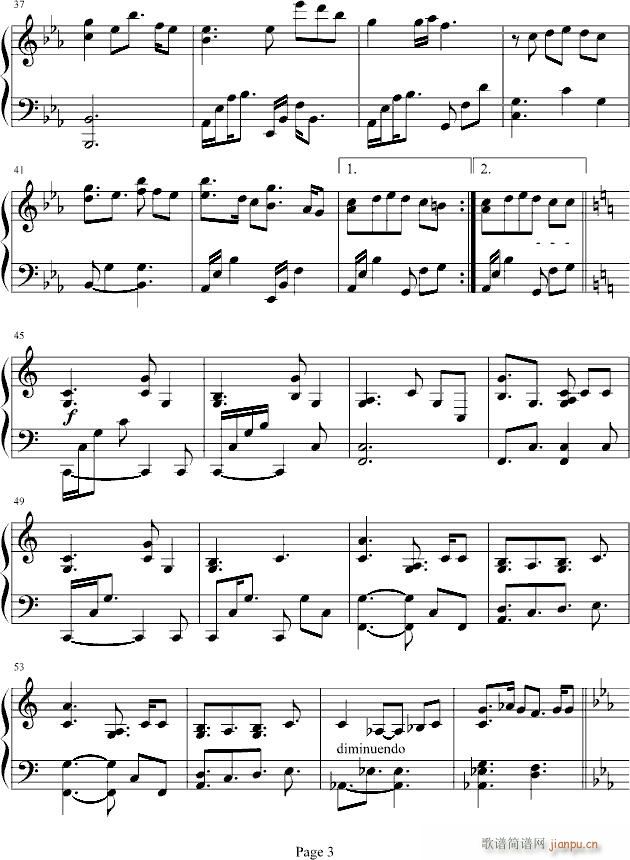 only hope(钢琴谱)3