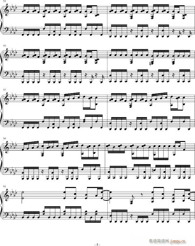 In Pieces(钢琴谱)5