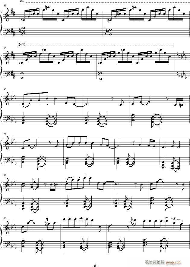 kids return(钢琴谱)6