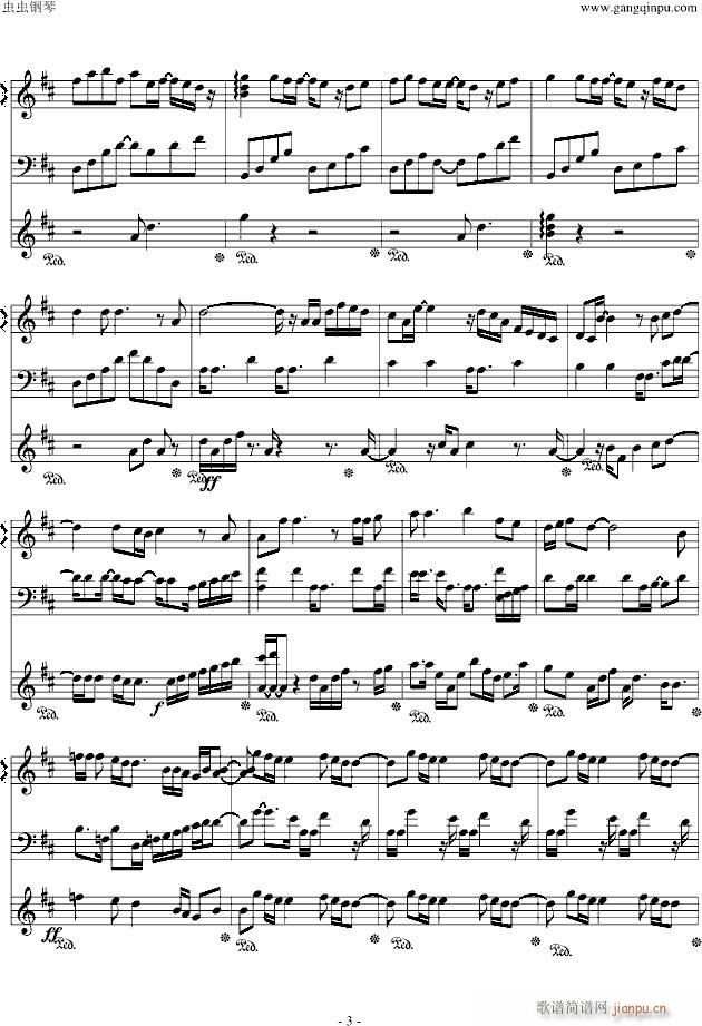 Graduation(钢琴谱)3