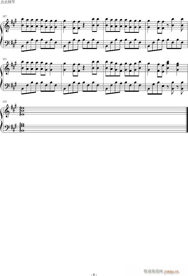 Single Ladies(钢琴谱)6