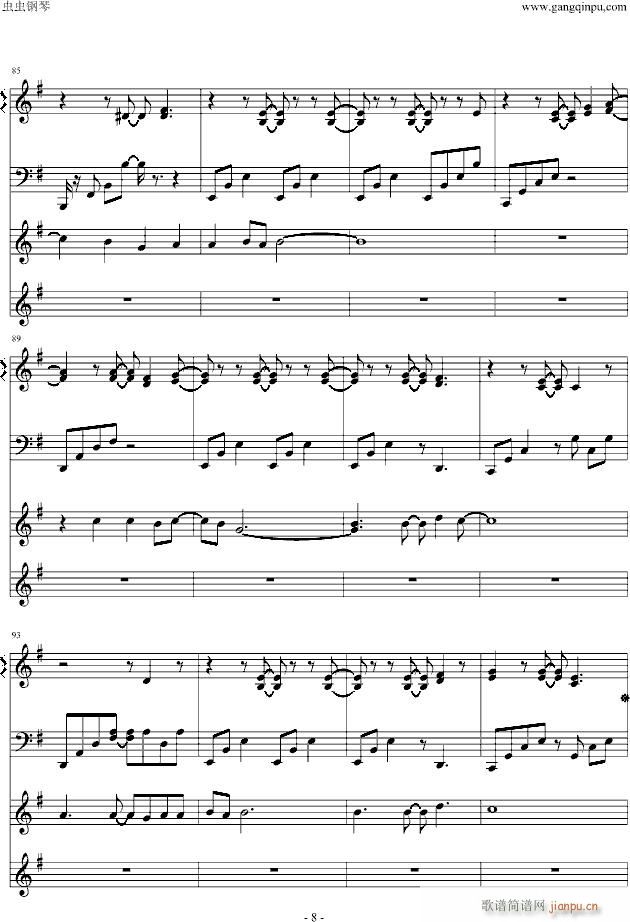 in little time(钢琴谱)8