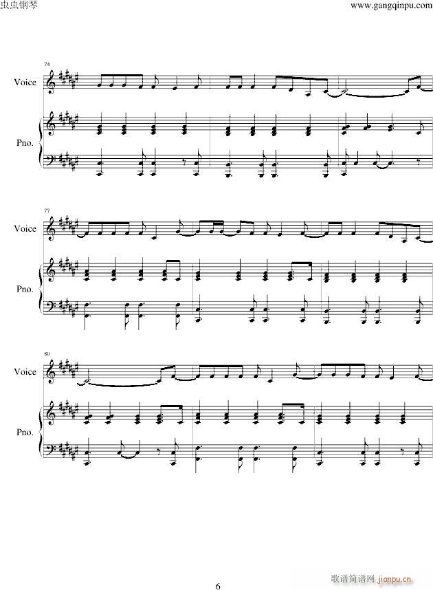 25 minuets(钢琴谱)6