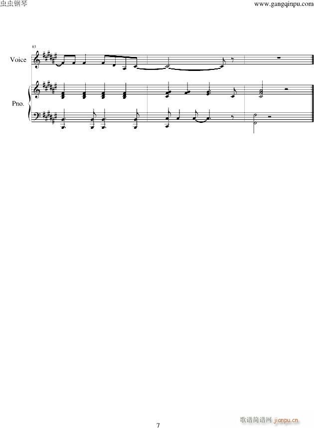 25 minuets(钢琴谱)7