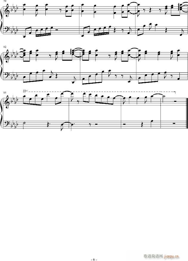 HEARTFUL(钢琴谱)6