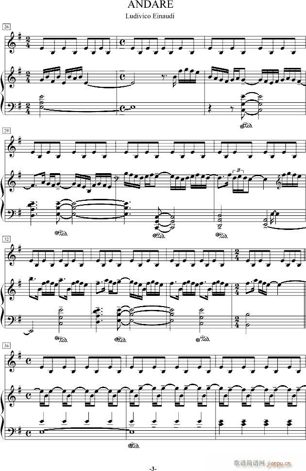 Andare(钢琴谱)3