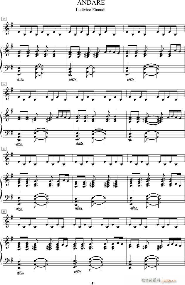 Andare(钢琴谱)5