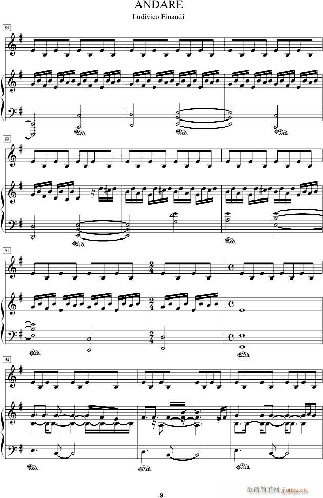 Andare(钢琴谱)8