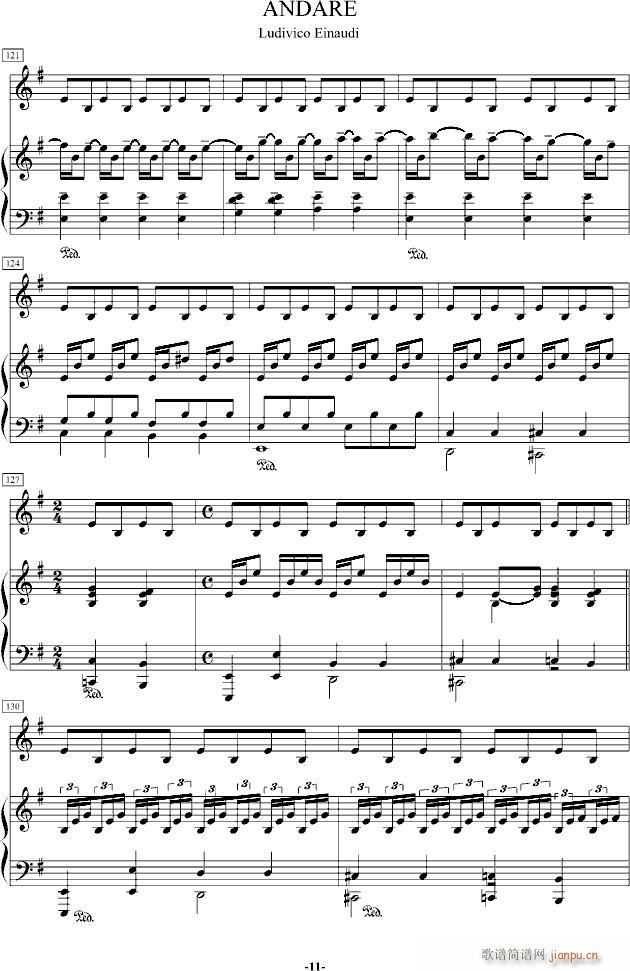 Andare(钢琴谱)11