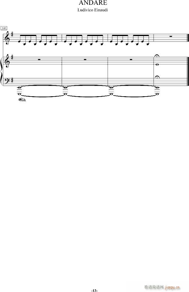 Andare(钢琴谱)13