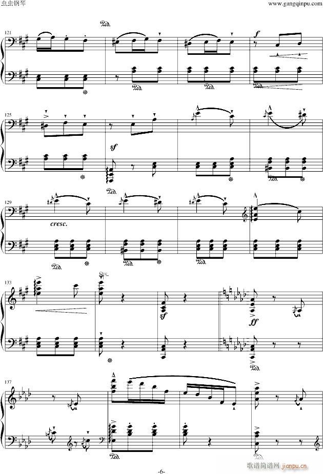 乡村小酒店的舞蹈(钢琴谱)6