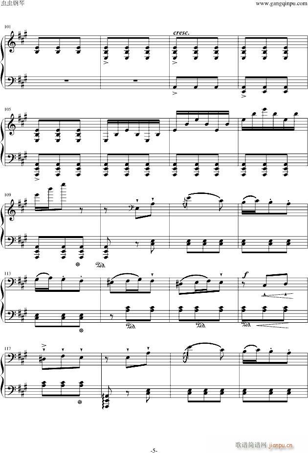 乡村小酒店的舞蹈(钢琴谱)5