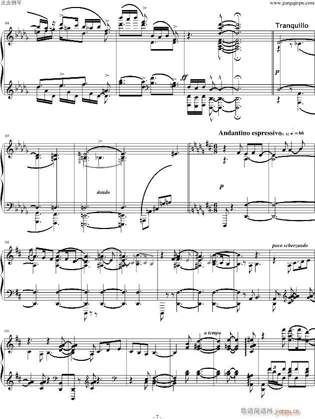 伊斯拉美(钢琴谱)7