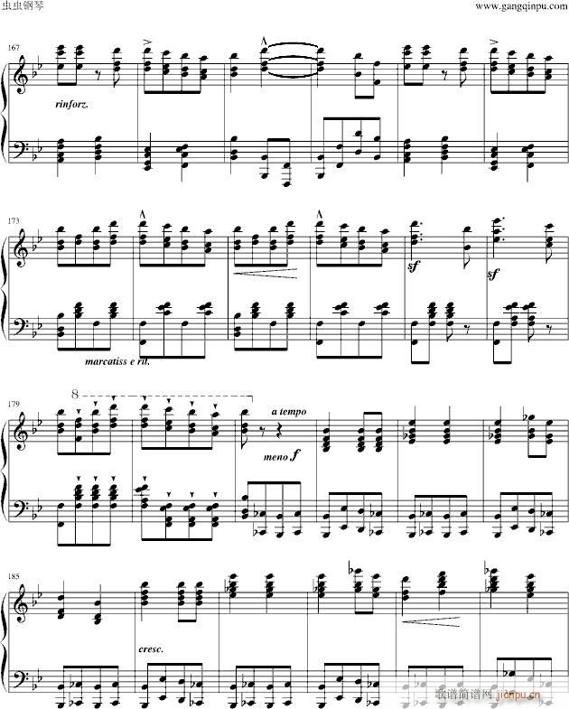 唐璜的回忆(钢琴谱)8