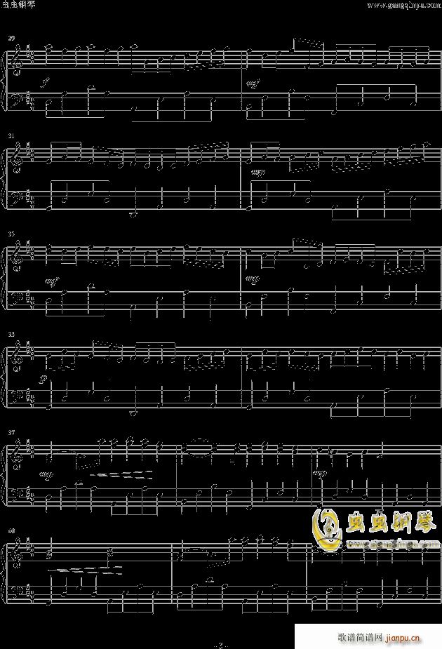 Pachabels Canon(钢琴谱)3