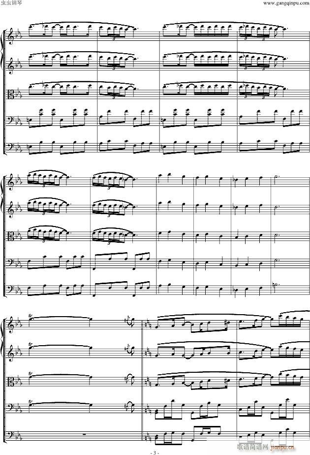 斗牛士与安德鲁斯(钢琴谱)3