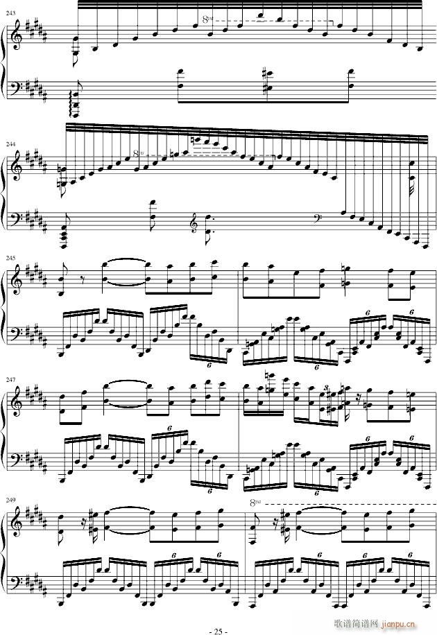 诺玛的回忆(钢琴谱)25