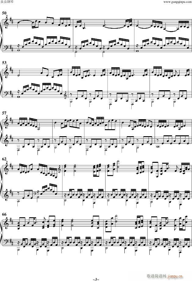 With An Orchid(钢琴谱)3