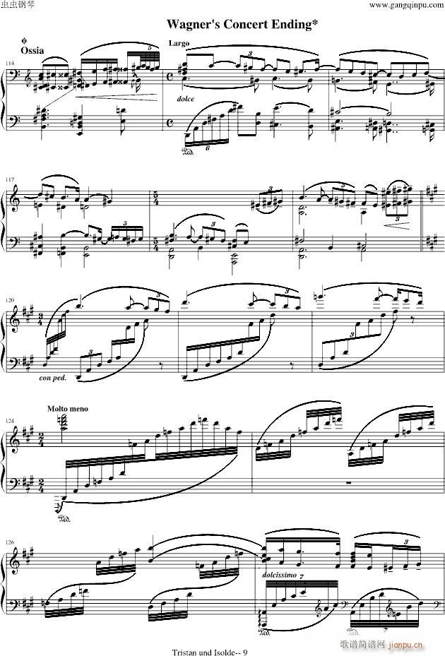 特里斯坦与伊索尔德(钢琴谱)9