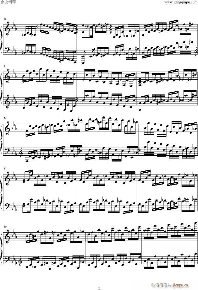 巧技练习曲op72(钢琴谱)3