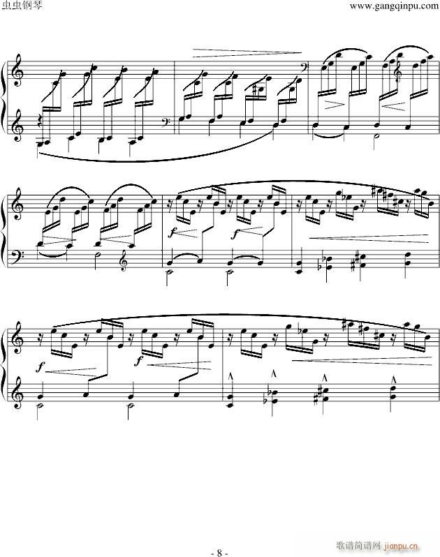 博士(钢琴谱)8