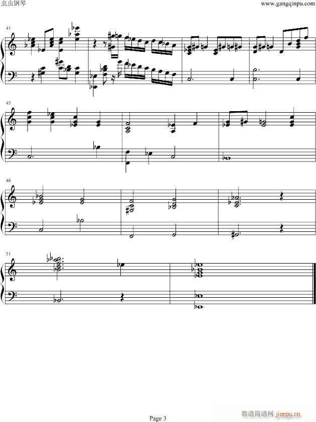 歌剧魅影(钢琴谱)3