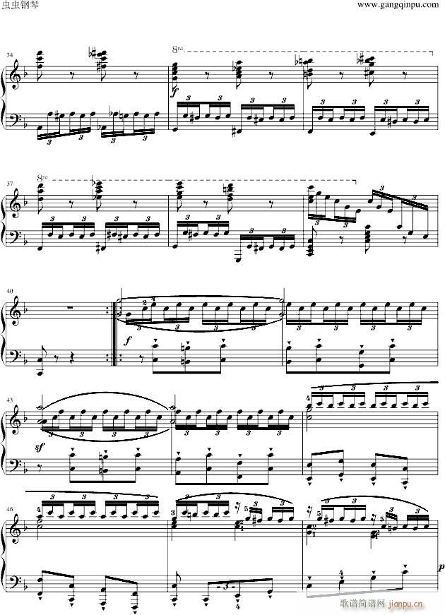 车尔尼299最后一条(钢琴谱)3