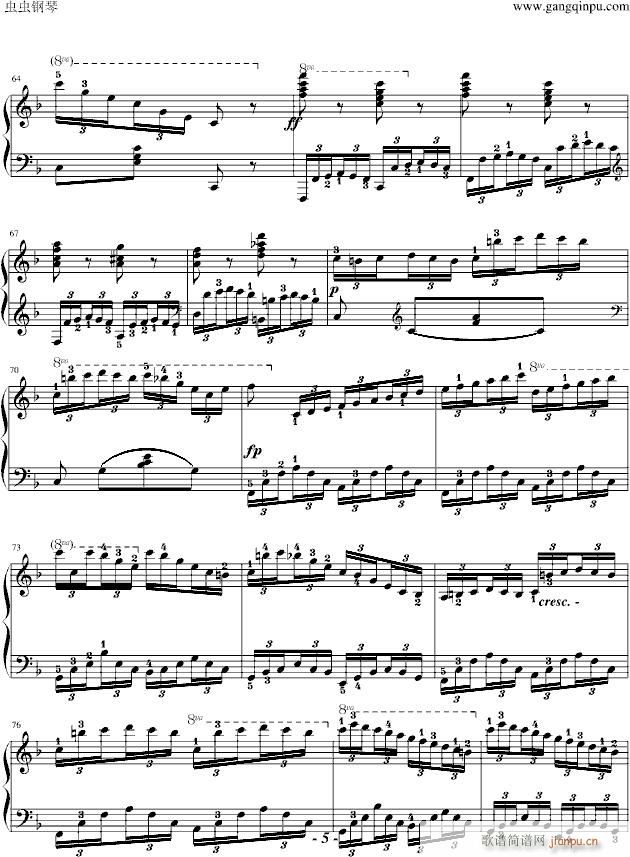 车尔尼299最后一条(钢琴谱)5