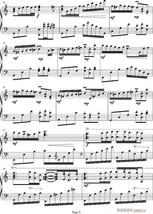 H05(钢琴谱)5