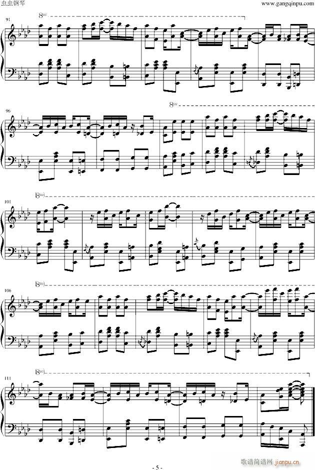 Maple Leaf Rag(钢琴谱)5