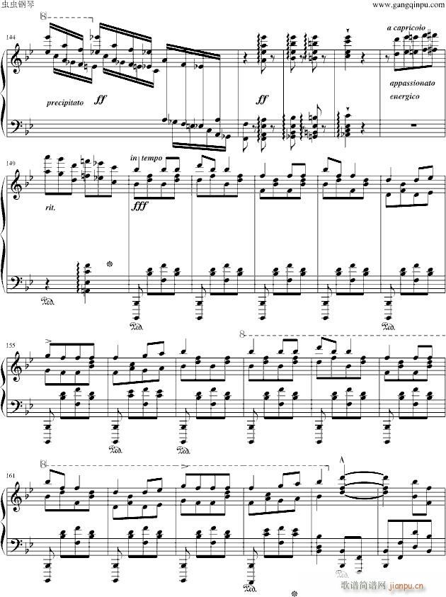 香槟之歌(钢琴谱)7