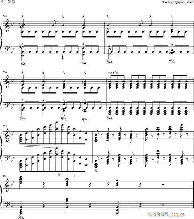 香槟之歌(钢琴谱)12