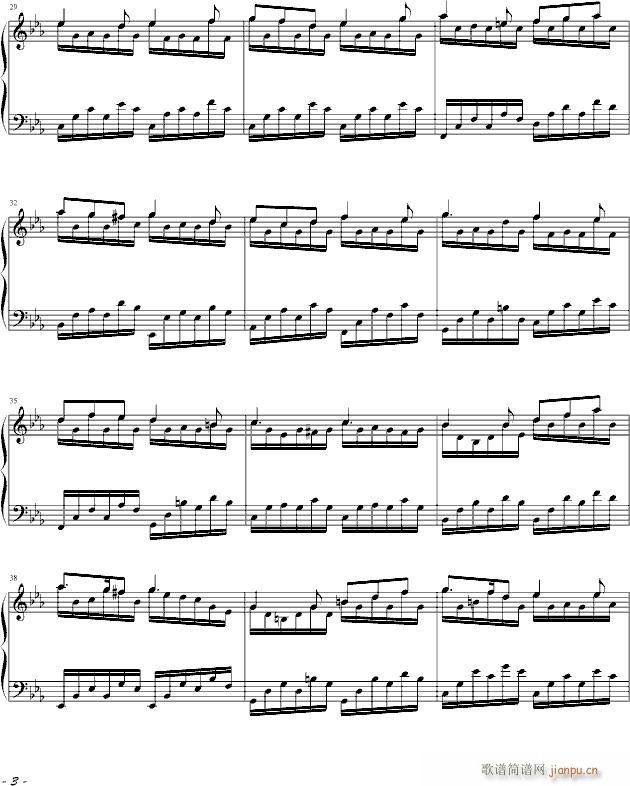 冬之物语—随想(钢琴谱)3