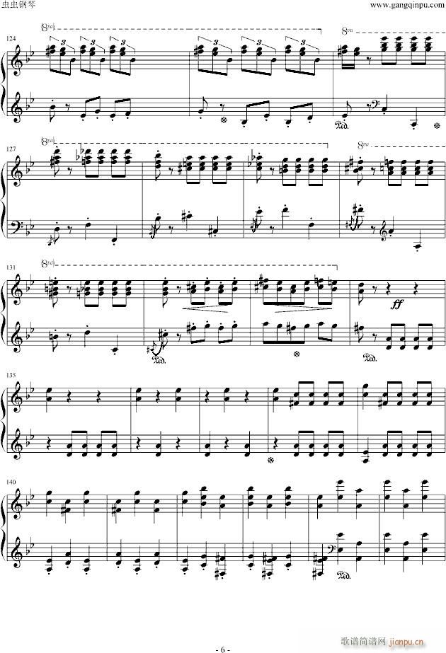 恶魔之舞(钢琴谱)6