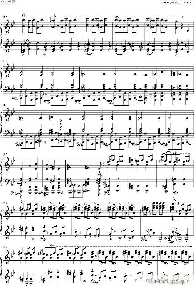 恶魔之舞(钢琴谱)8