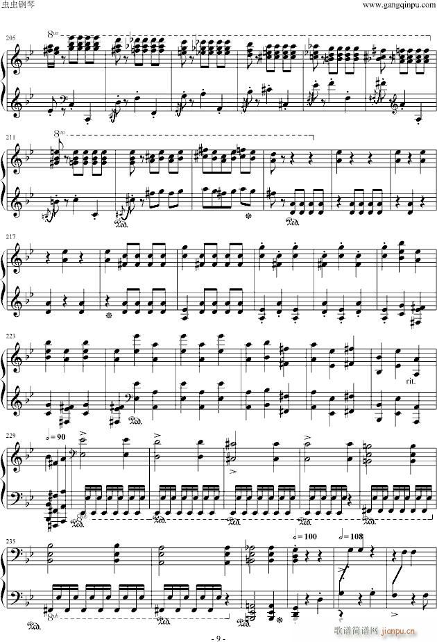 恶魔之舞(钢琴谱)9