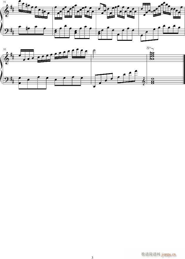 AS THE DEER(钢琴谱)3