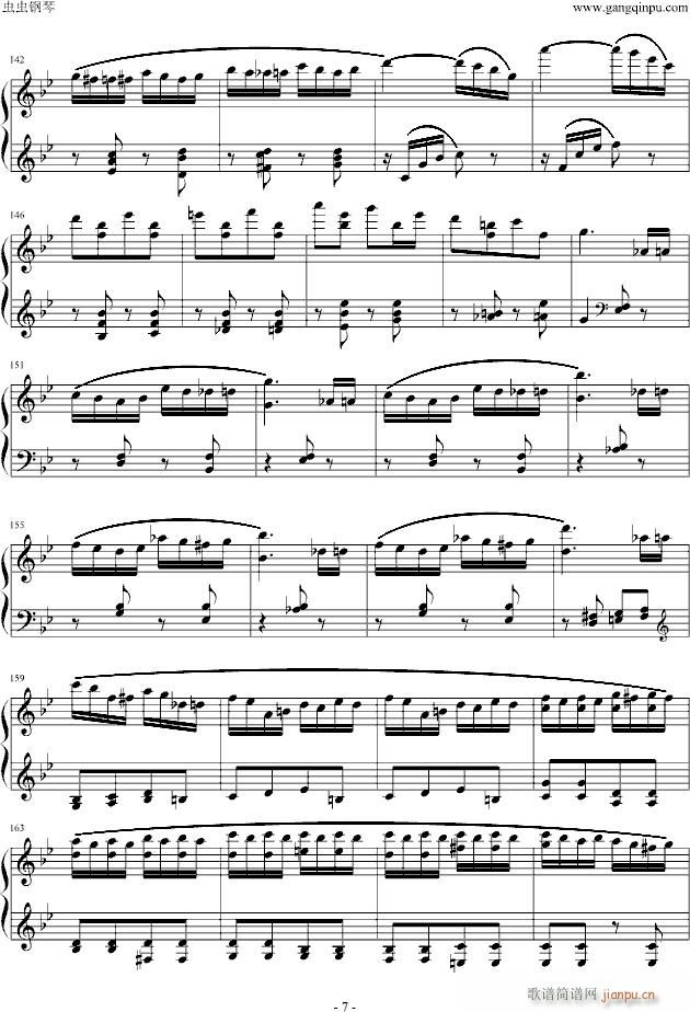 胡桃夹子序曲(钢琴谱)7