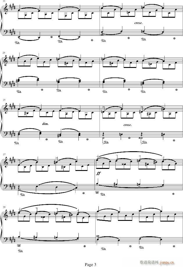 #c小调前奏曲Op.3(钢琴谱)3