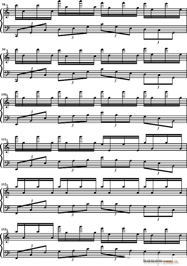 新年快乐●庚寅(钢琴谱)7