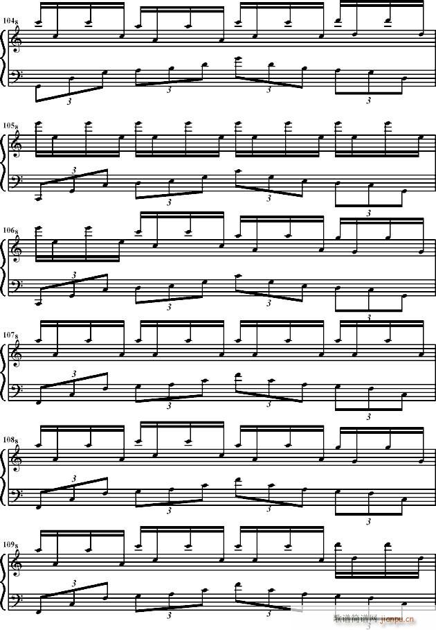 新年快乐●庚寅(钢琴谱)8