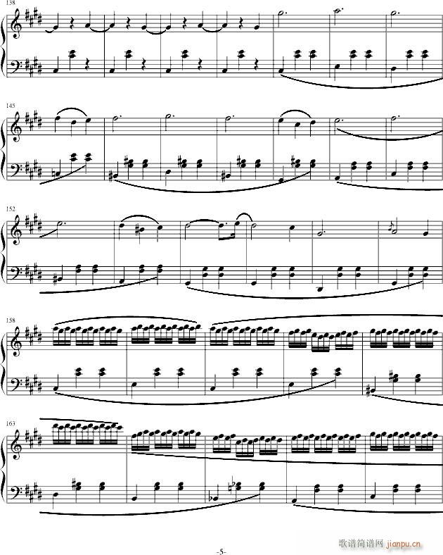 可能是谐谑曲(钢琴谱)5