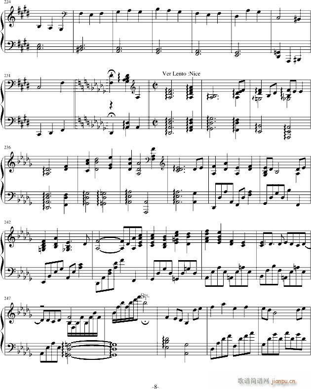 可能是谐谑曲(钢琴谱)8