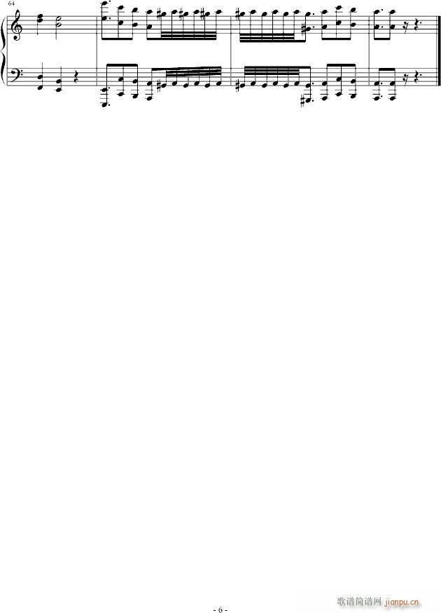 Destroyed(钢琴谱)6