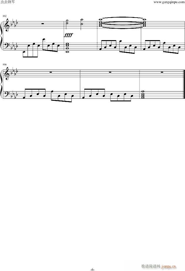 Danse Mon Esmeralda(钢琴谱)6