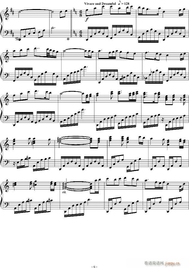 幻之星(钢琴谱)6